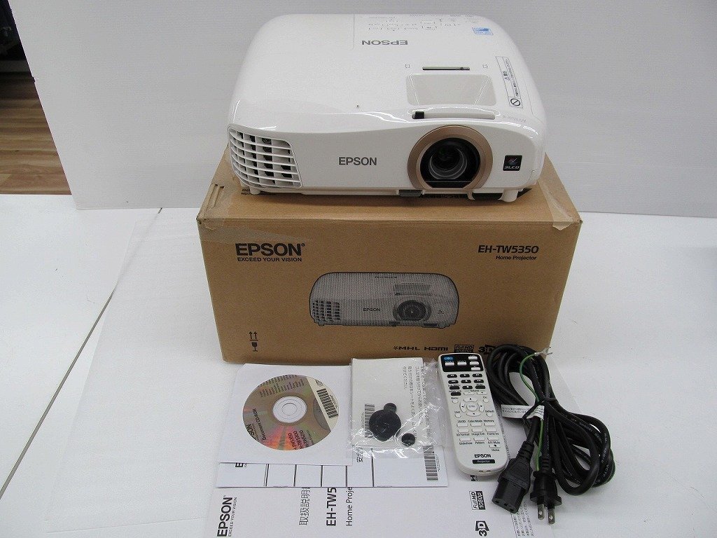 ヤフオク! - エプソン EPSON ホームプロジェクター EH-TW53...