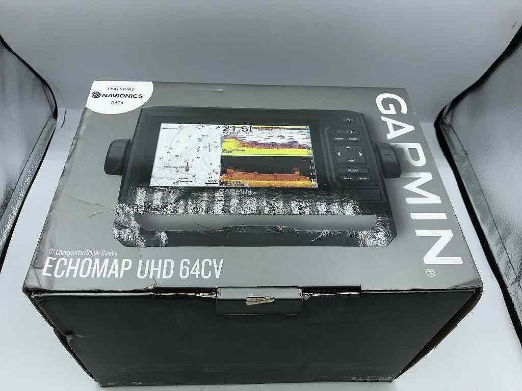 【未使用】 GARMIN GARMIN 魚群探知機 ECHOMAP UHD 64CV