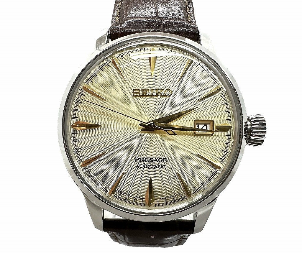 生まれのブランドで デイト PRESAGE《プレザージュ》 SEIKO セイコー