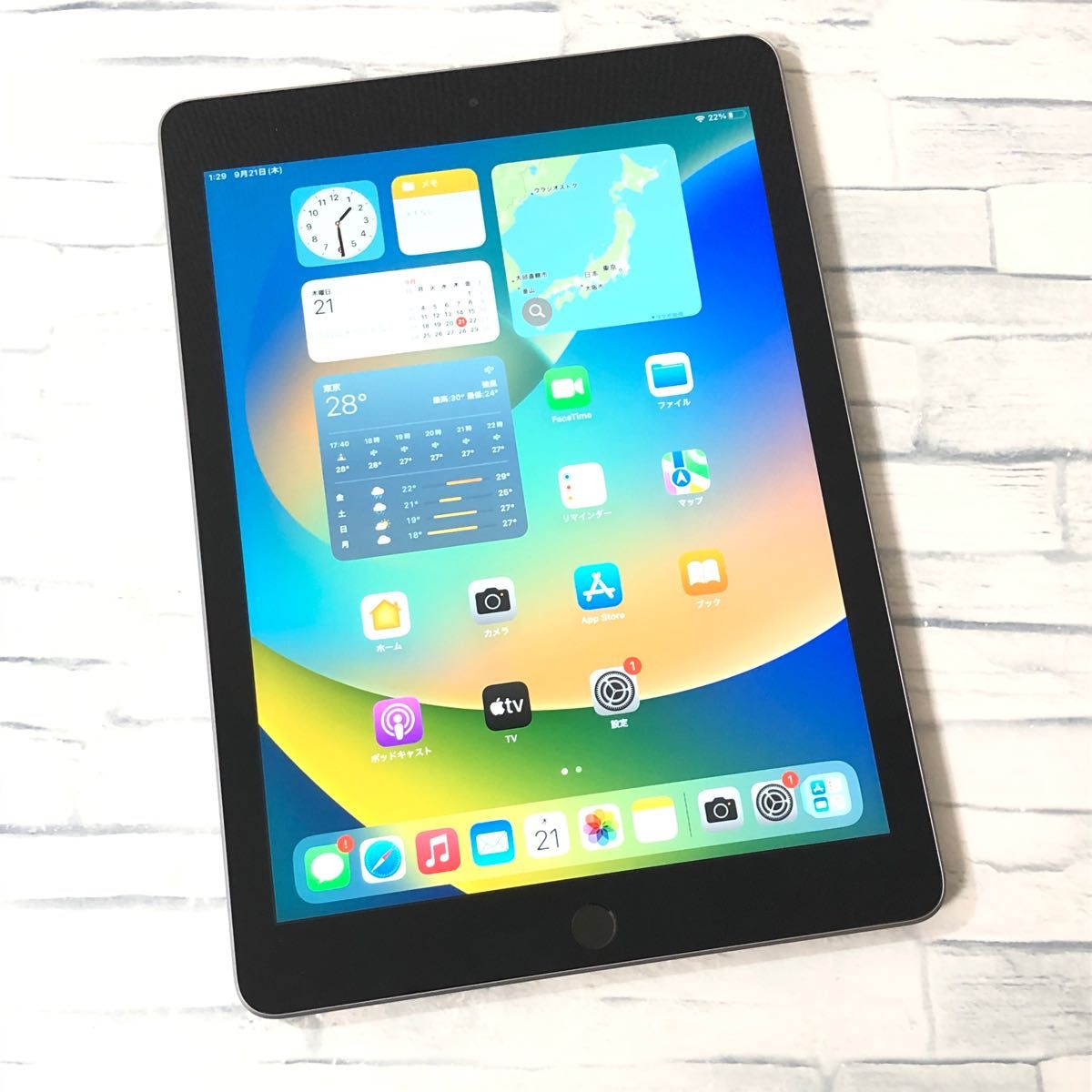 第6世代 iPad 32GB wifiモデル 管理番号：1033-