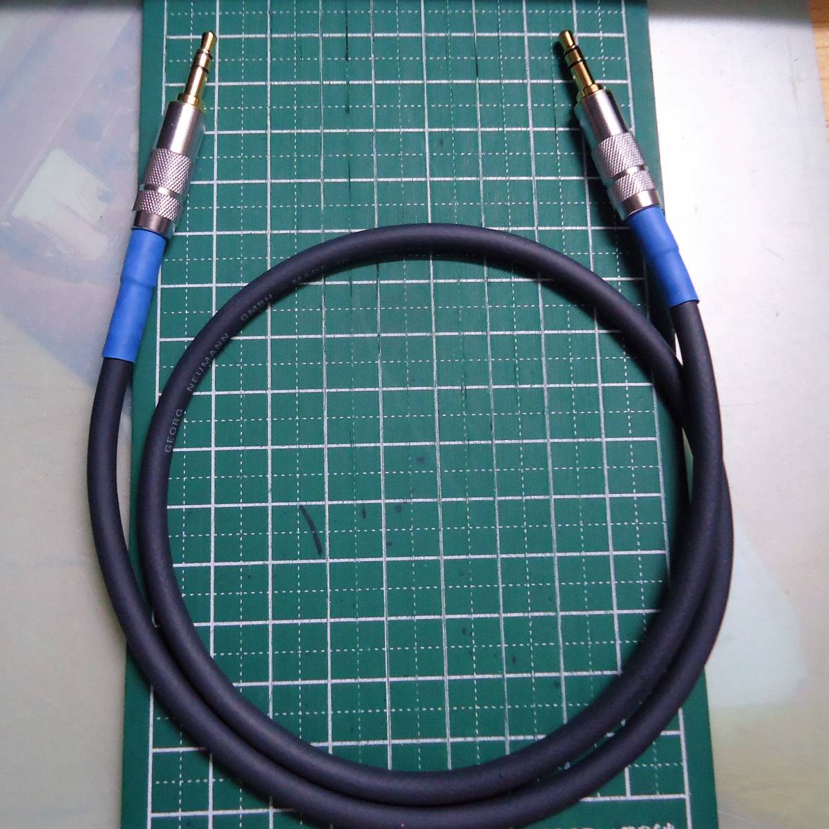  headphone amplifier headphone amplifier for Φ3.5 stereo Mini plug connection cable Neumann cable use (60cm)