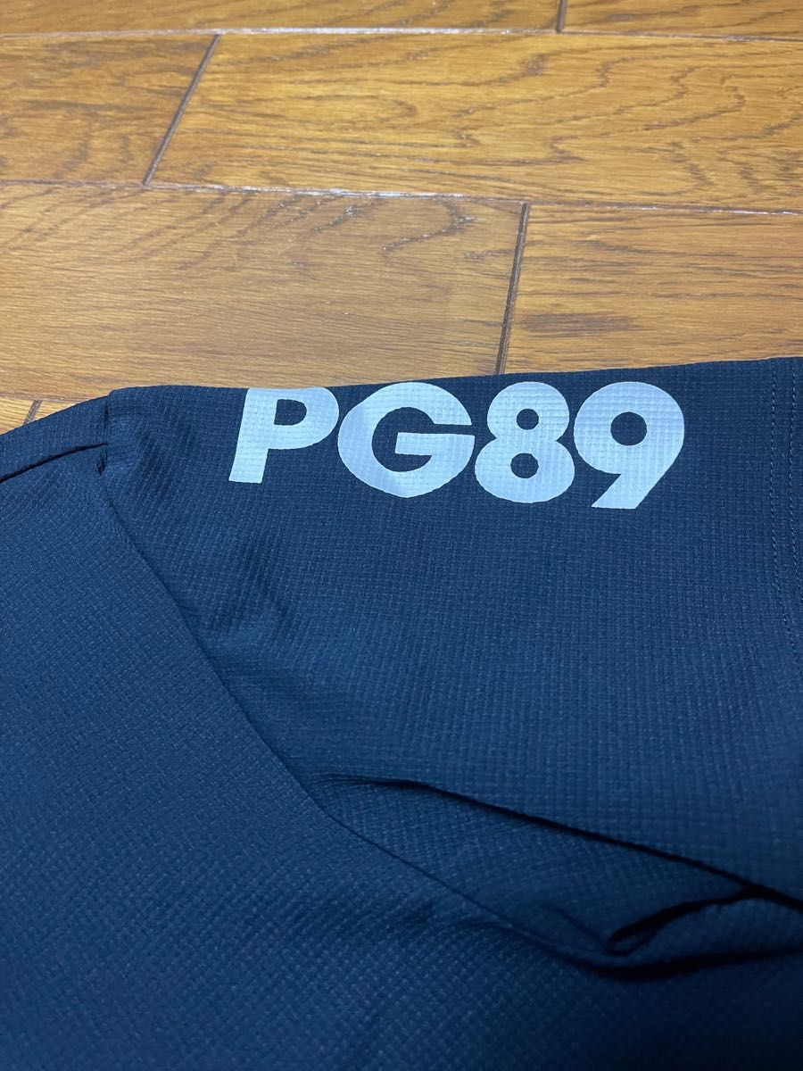 新品！パーリーゲイツ PEARLYGATES ゴルフシャツ　サイズ5ネイビーストレッチシャツ　TSI正規品タグ付き 日本製