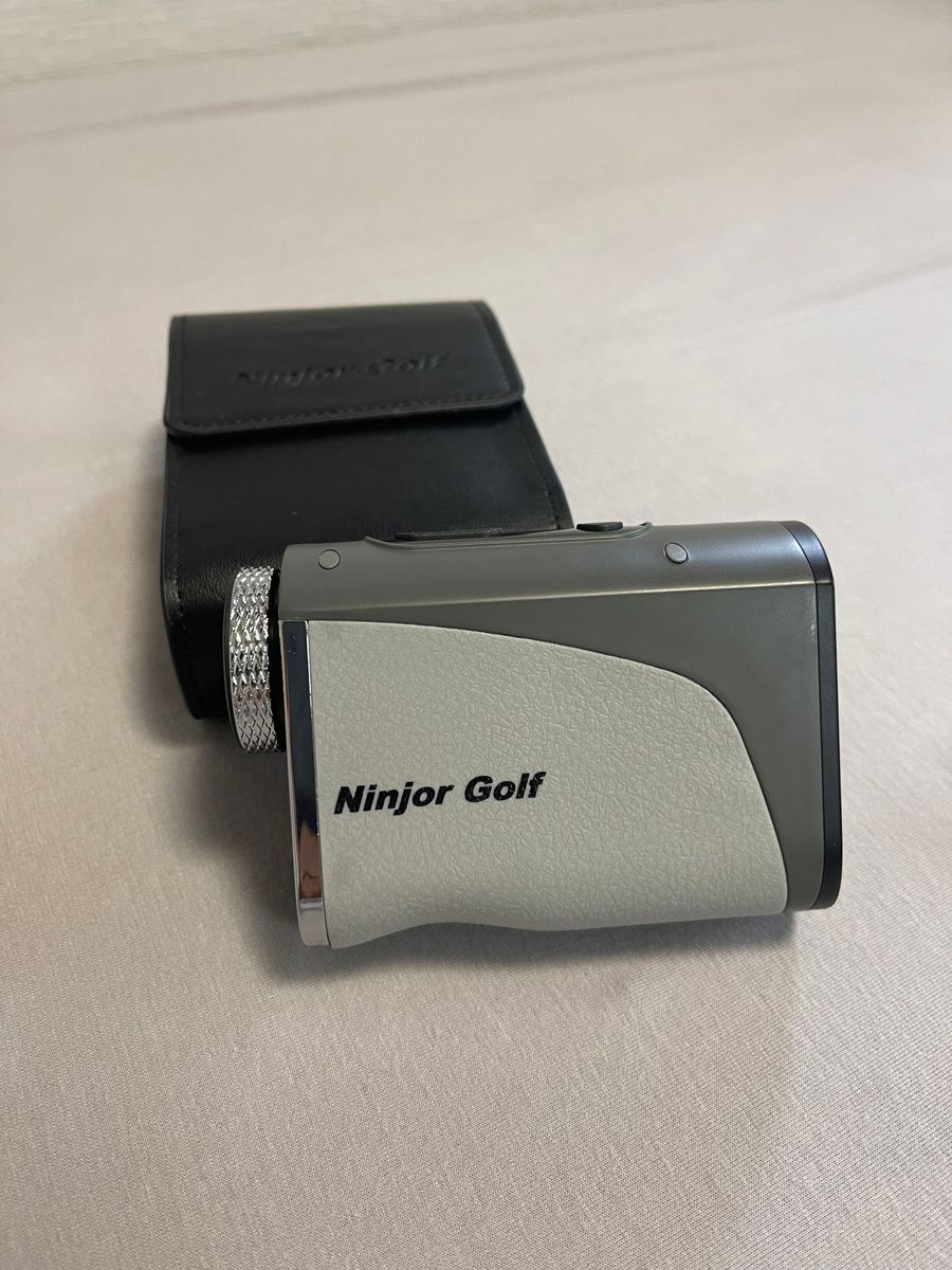 良品！NINJOR GOLFゴルフ レーザー 距離計 型番NJ007 ピンサーチ 0.1秒計測 防水機能 高低差補正