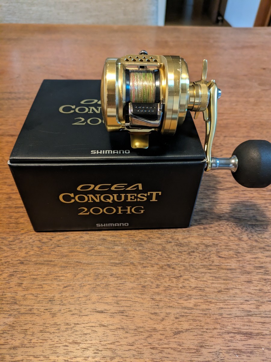 信頼 SHIMANO オシアコンクエスト200HG シマノ - fishtowndistrict.com