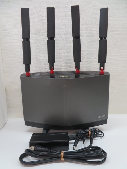 ○○BUFFALO WXR-5950AX12R ワイヤレス10Gルーター バッファロー Wi-Fi