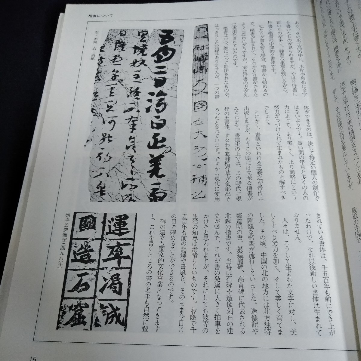 a-204 書の教室(一)楷書　天石東村　日本放送出版協会※6 _画像5