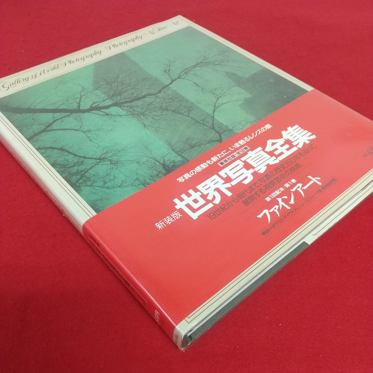 d-403※6 新装版 世界写真全集 集英社版 第1巻 ファインアート 1988年11月10日新装版発売 集英社 写真の感動も新たに、いま蘇るレンズの眼_画像3