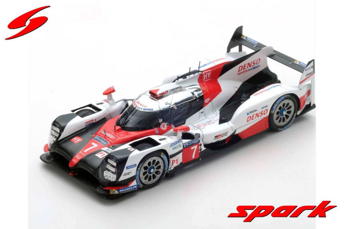 超格安価格 1/43 ■スパークモデル 2017 ルマン24h #7 ハイブリッド トヨタTS050 レーシングカー 超格安価格 1/43 ■スパークモデル 2017 ルマン24h #7 ハイブリッド トヨタTS050 レーシングカー