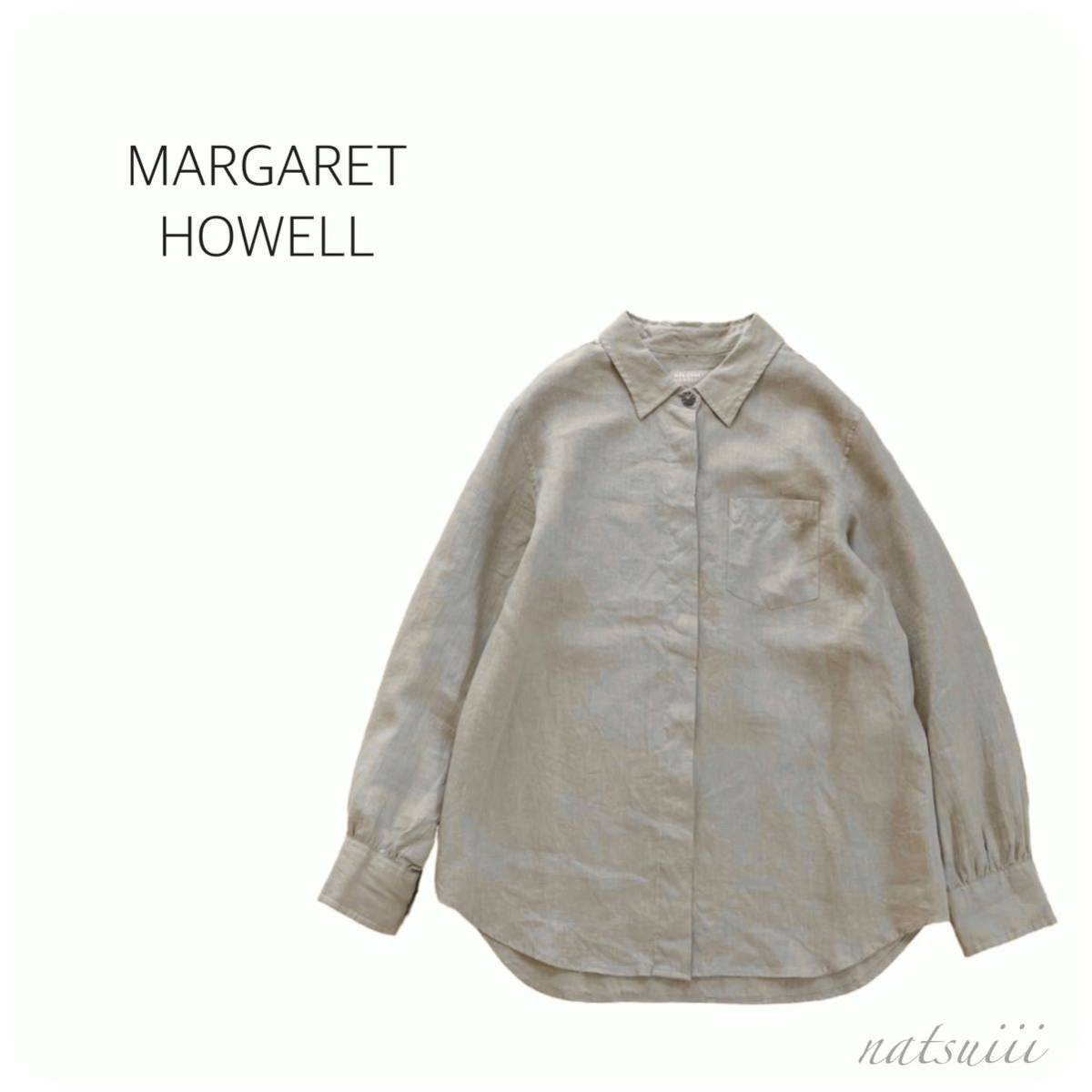 送料無料】MARGARET HOWELL（マーガレットハウエル）のリネンシャツ-