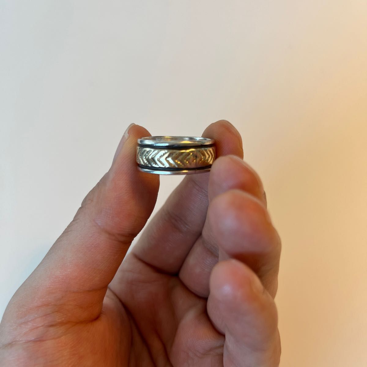 極美品 ブルースモーガン リング シルバー 14k ゴールド 18-19号 極美品 ブルースモーガン リング シルバー 14k ゴールド 18-19号