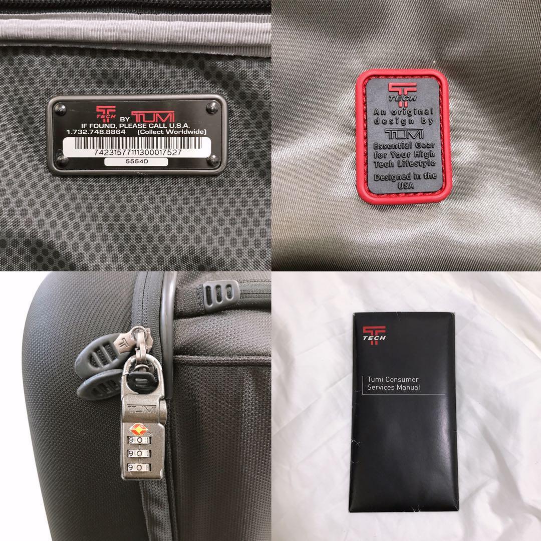 【希少】 TUMI T-Tech キャリーケース 5554D 2輪 ブラック_画像10