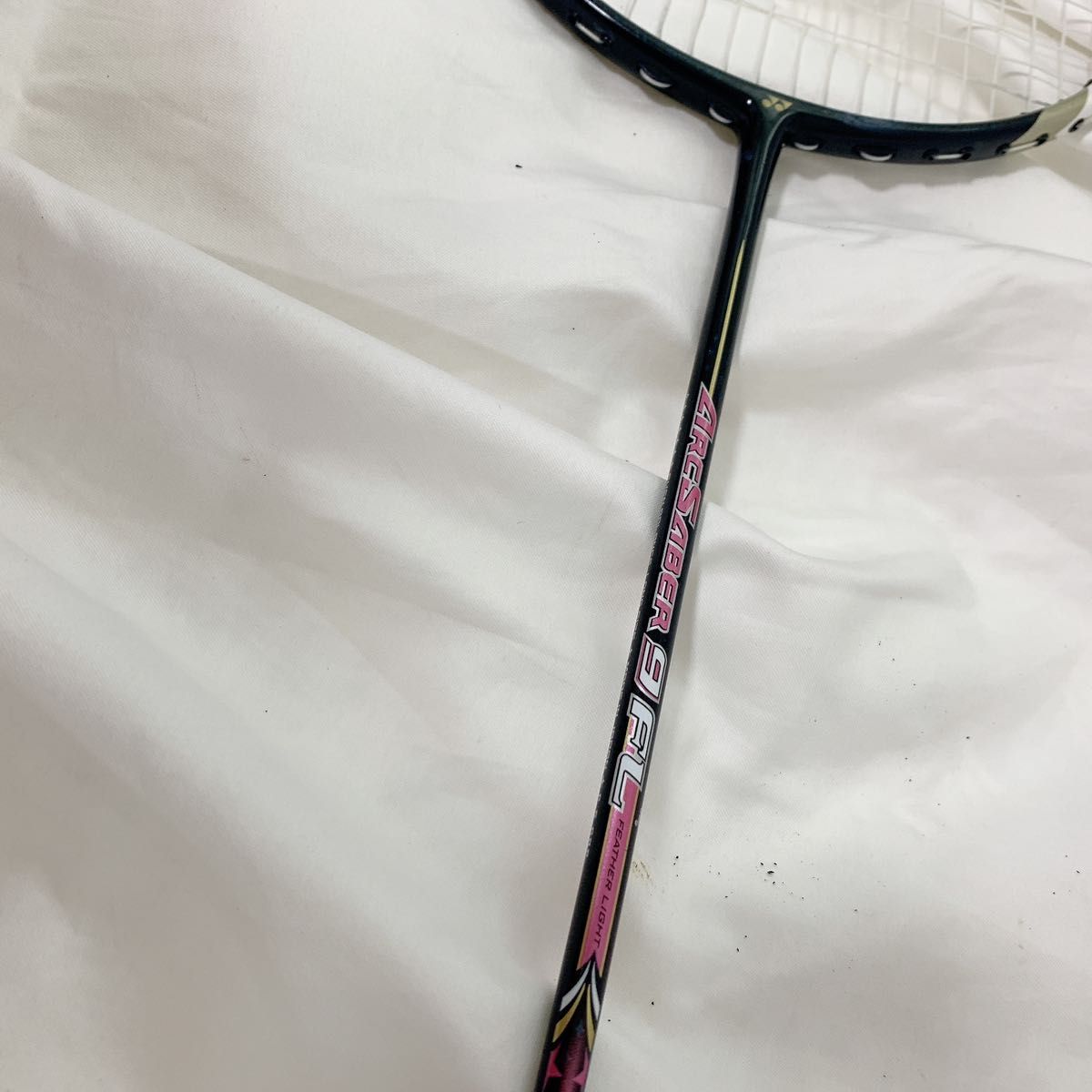 良品 ヨネックス YONEX アークセイバー 9FL バドミントンラケット 4U5 ARCSABER 廃盤　希少_画像2