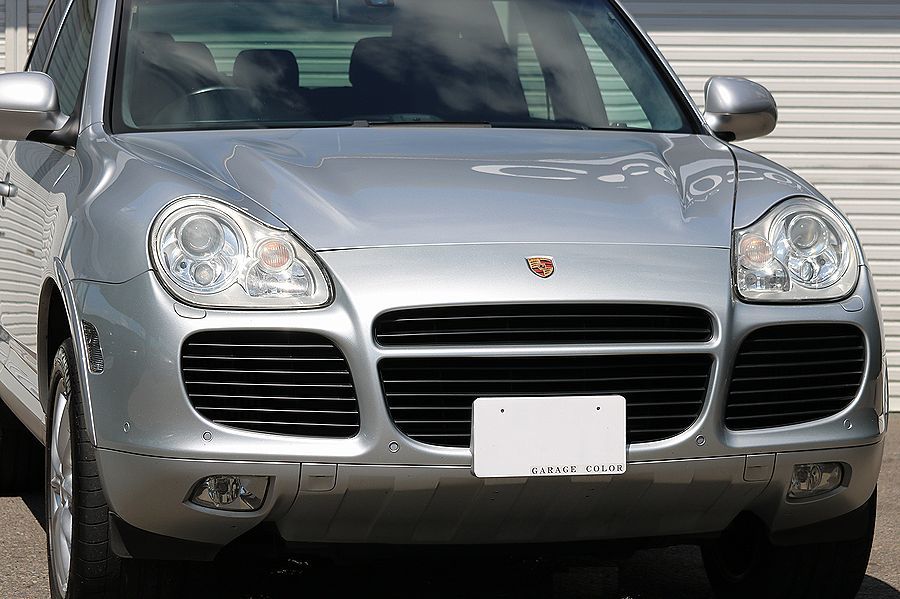 [ 1 owner car / highest grade turbo ] 2004y Porsche Cayenne right steering wheel AT replaced maintenance record 28 sheets 