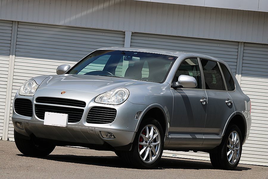 [ 1 owner car / highest grade turbo ] 2004y Porsche Cayenne right steering wheel AT replaced maintenance record 28 sheets 