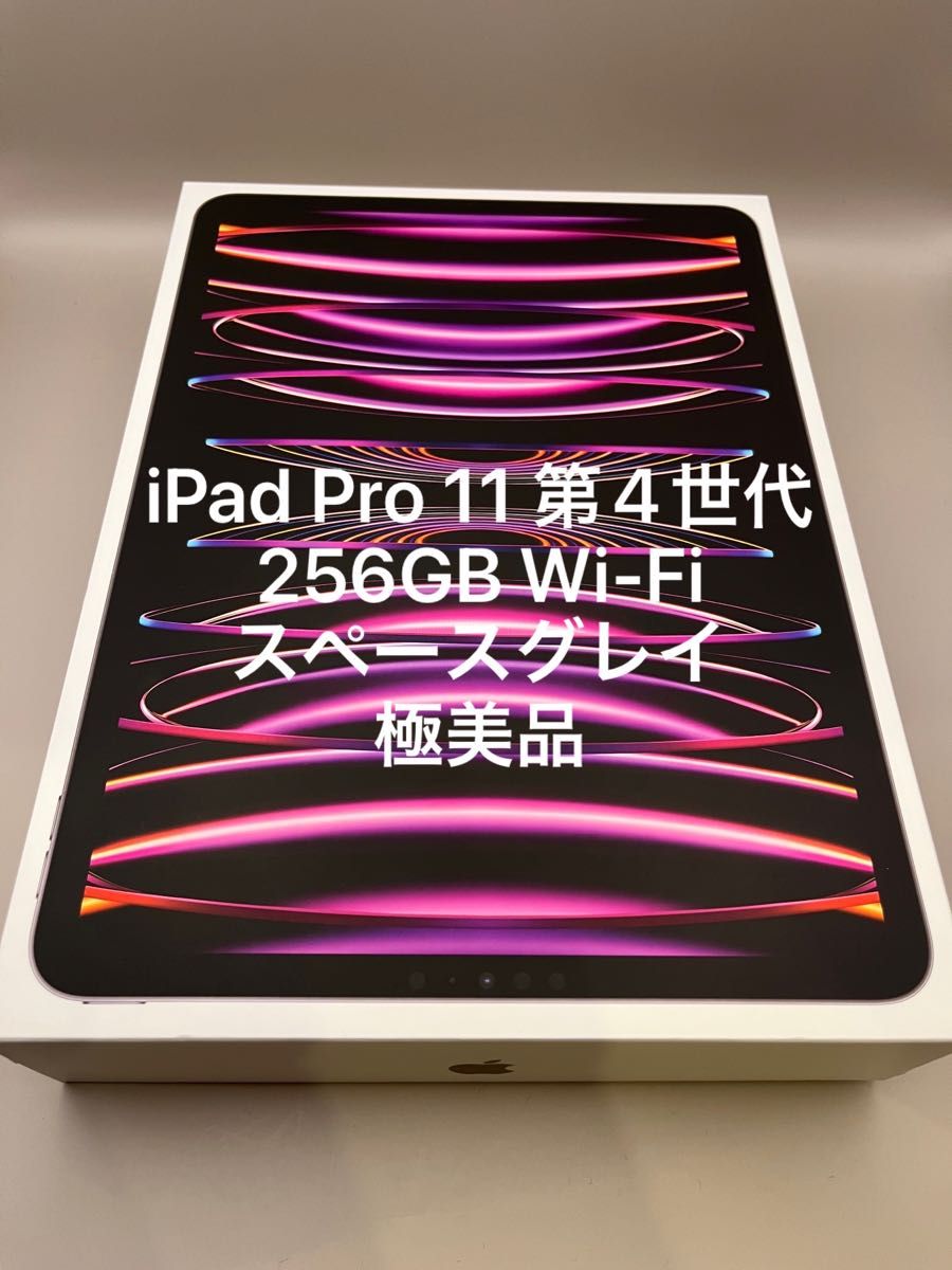 極美品】iPad Pro11 第4世代 256GB Wi-Fiモデル スペースグレイ 付属品