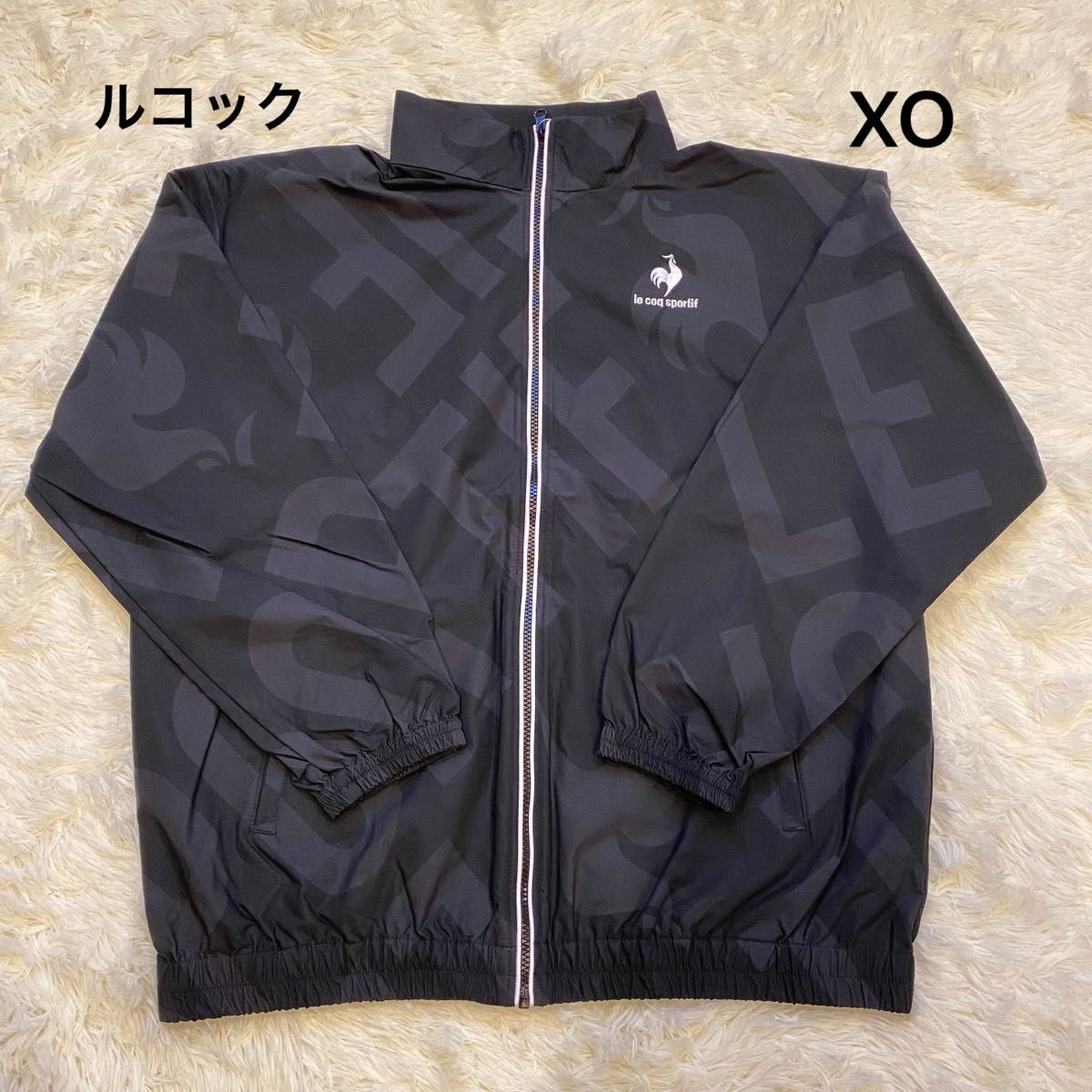 【新品】 ルコックスポルティフ 黒 ジャンパー XO