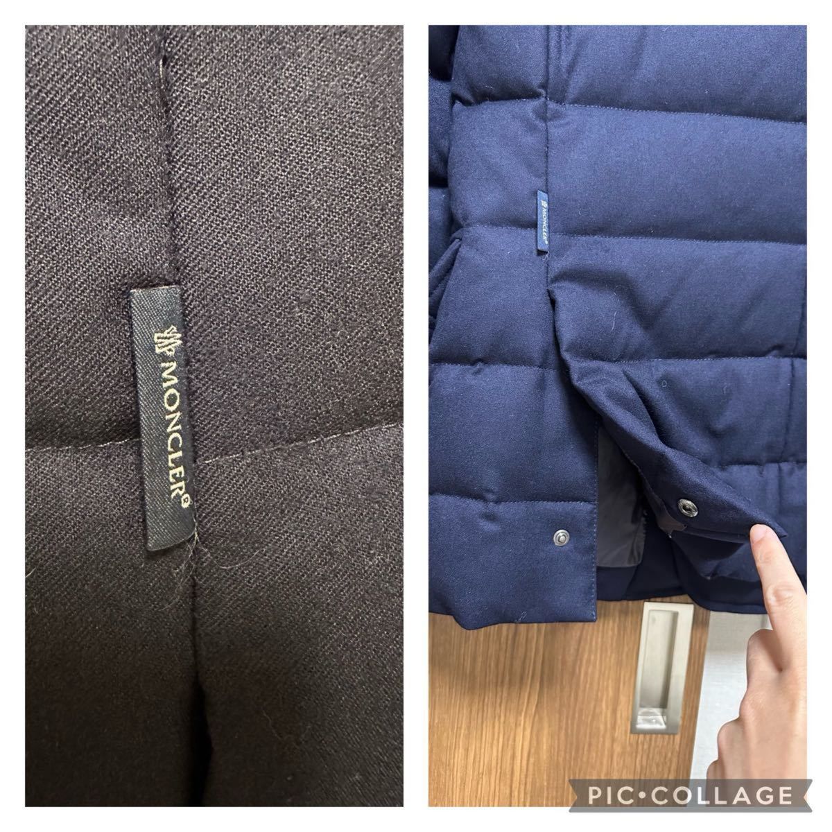 正規品 モンクレール MONCLER テーラードダウンジャケット 正規品 モンクレール MONCLER テーラードダウンジャケット