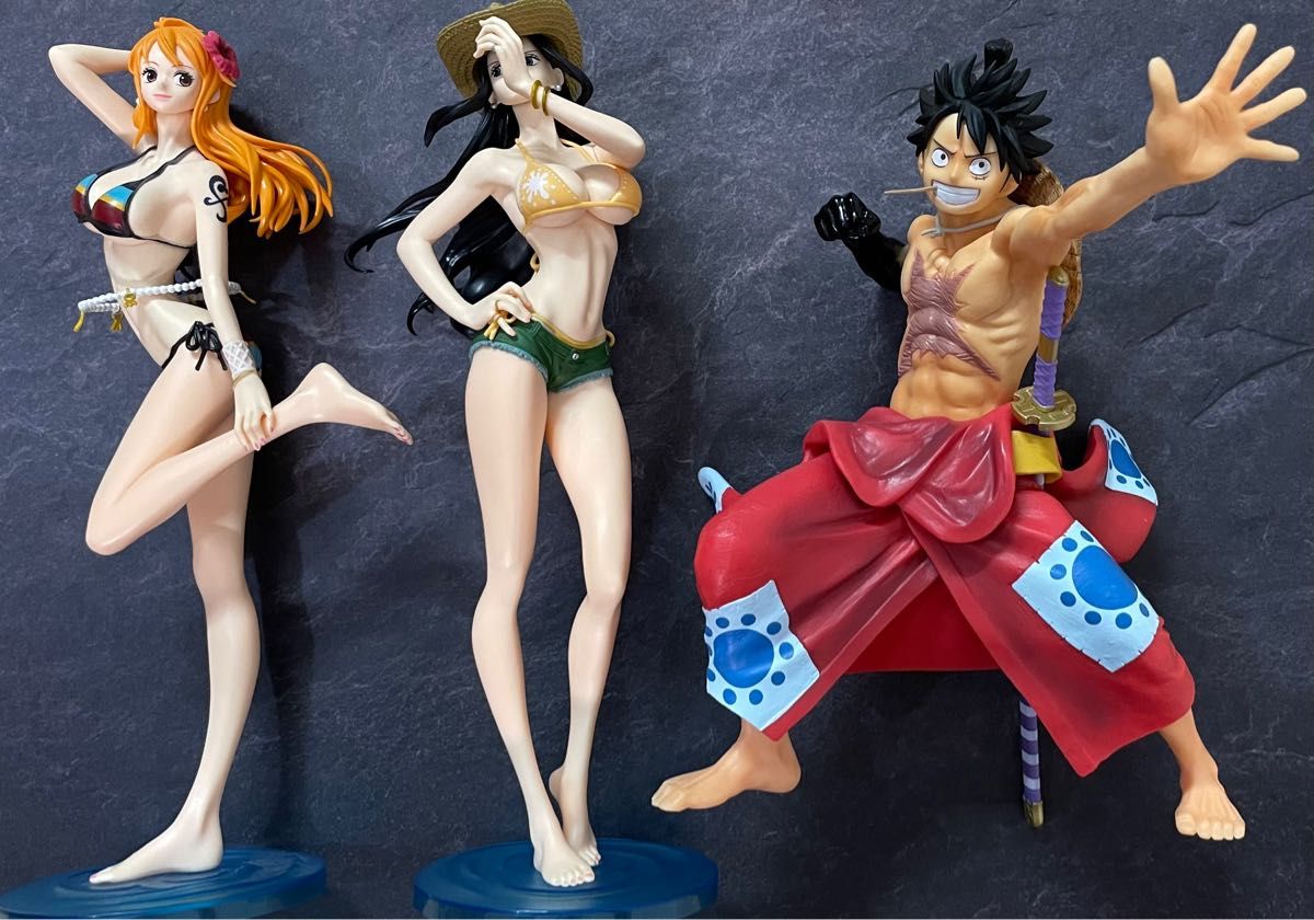 ONE PIECE フィギュア ナミ ロビン ルフィ|PayPayフリマ ONE PIECE フィギュア ナミ ロビン ルフィ|PayPayフリマ