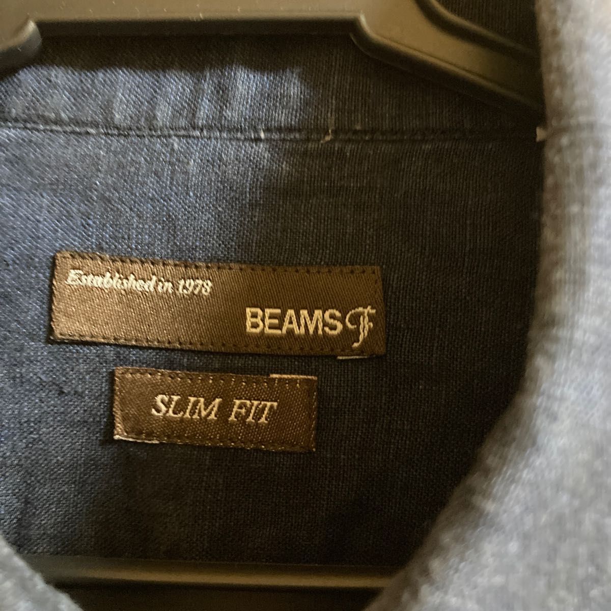 BEAMS F リネンシャツ　SLIMFIT