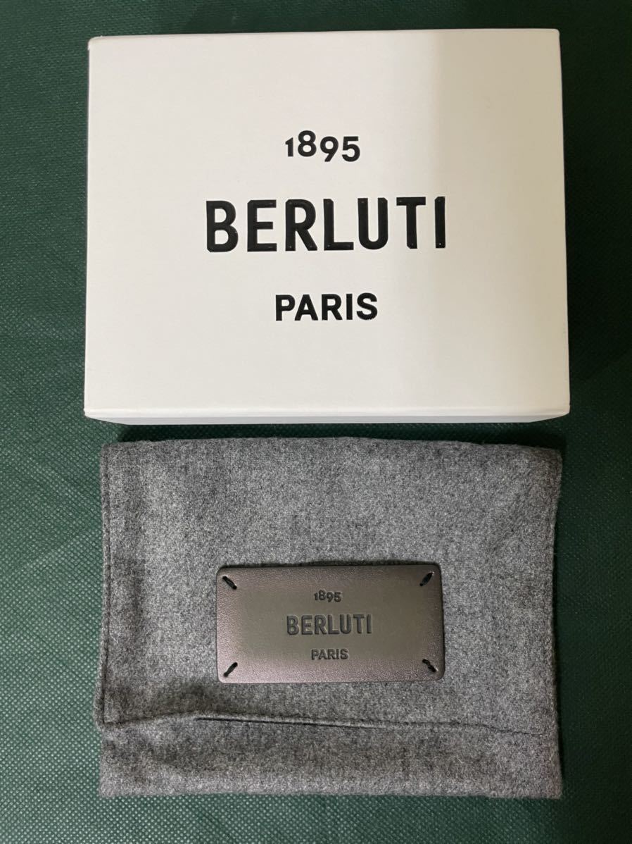 代引き人気 使用数回 Berluti ベルルッティ 財布 二つ折り財布 カード