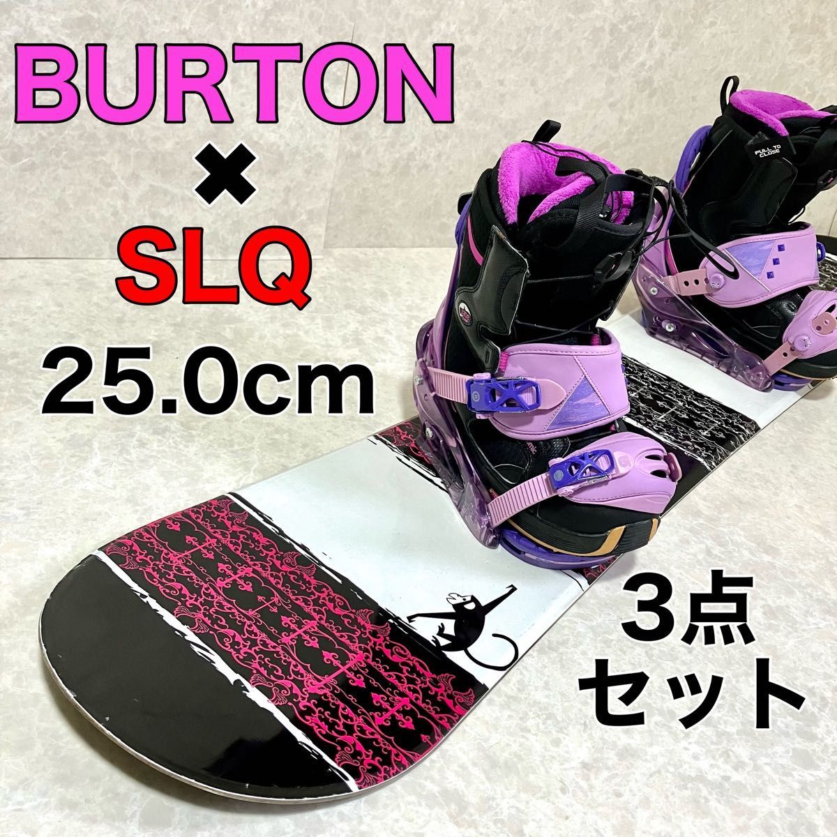 2022春夏新色】 【初心者3点セット！】SLQ×BURTON レディース