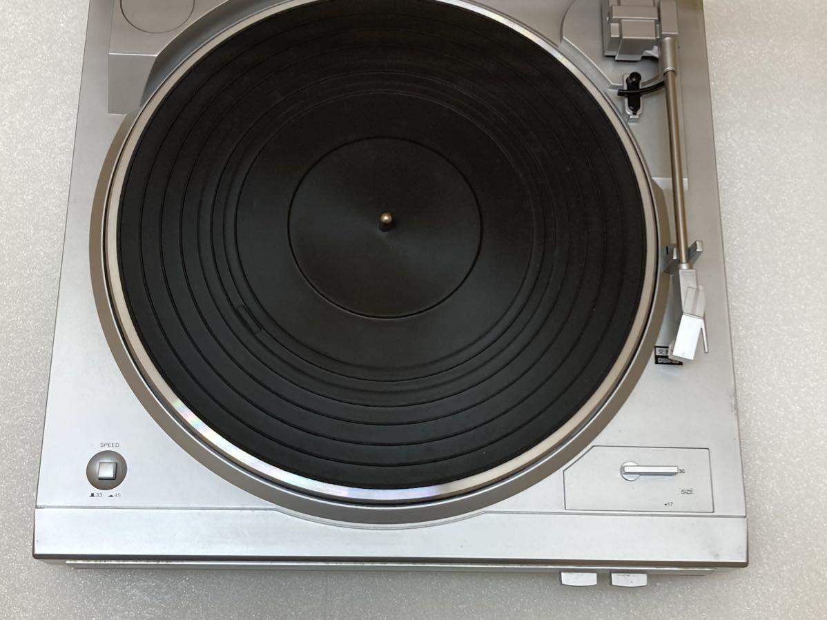 YK5858 DENON(デノン) フォノイコライザー内臓フルオートベルトドライブレコードプレーヤー レコード再生OK 現状品　0804_画像4