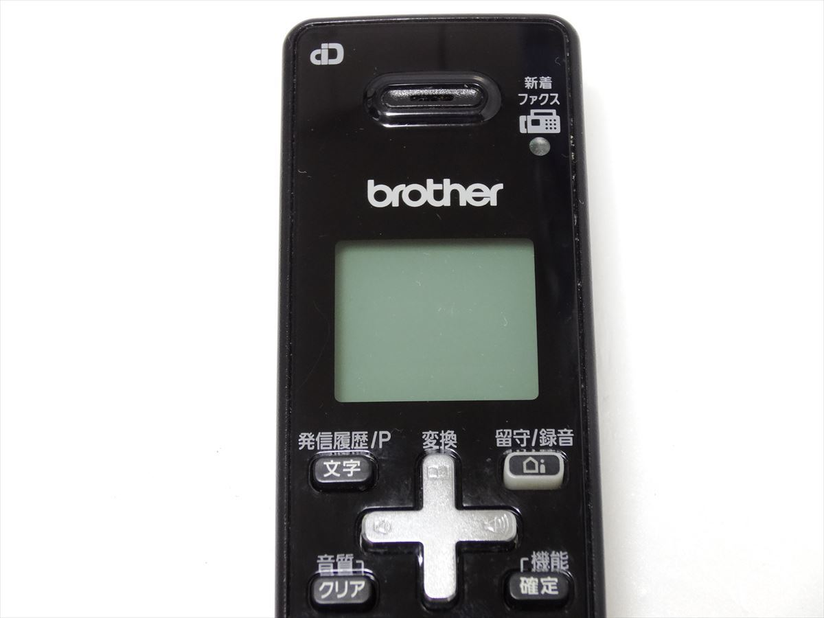 brother コードレス電話機 BCL-D120K ＆ 充電台 BCL-CH20JP　ブラザー 電話機　黒(ブラック) 送料510円　642_画像4