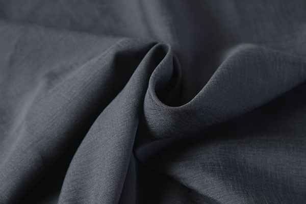 ♪ポリエステルスパンボイルガーゼ 黒 巾：120cm♪特価はぎれ5m[8020-h-5m]の画像1