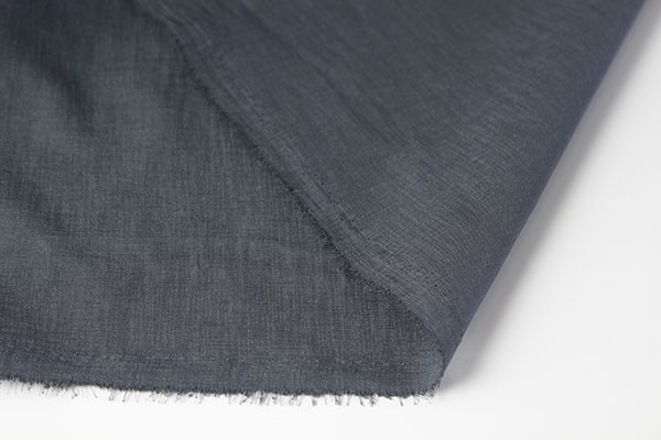 ♪ポリエステルスパンボイルガーゼ 黒 巾：120cm♪特価はぎれ5m[8020-h-5m]の画像2