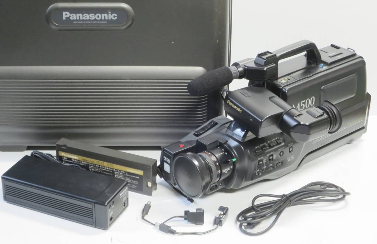 Yahoo!オークション - 動作品 panasonic VHS CAMERA NV-M500 VW Yahoo!オークション - 動作品 panasonic VHS CAMERA NV-M500 VW