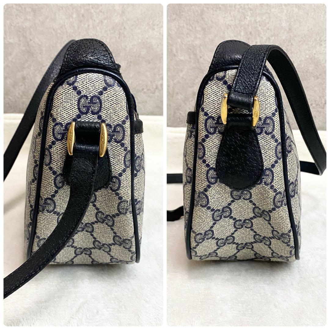 美品 稀少 GUCCI グッチ ショルダーバッグ インターロッキング