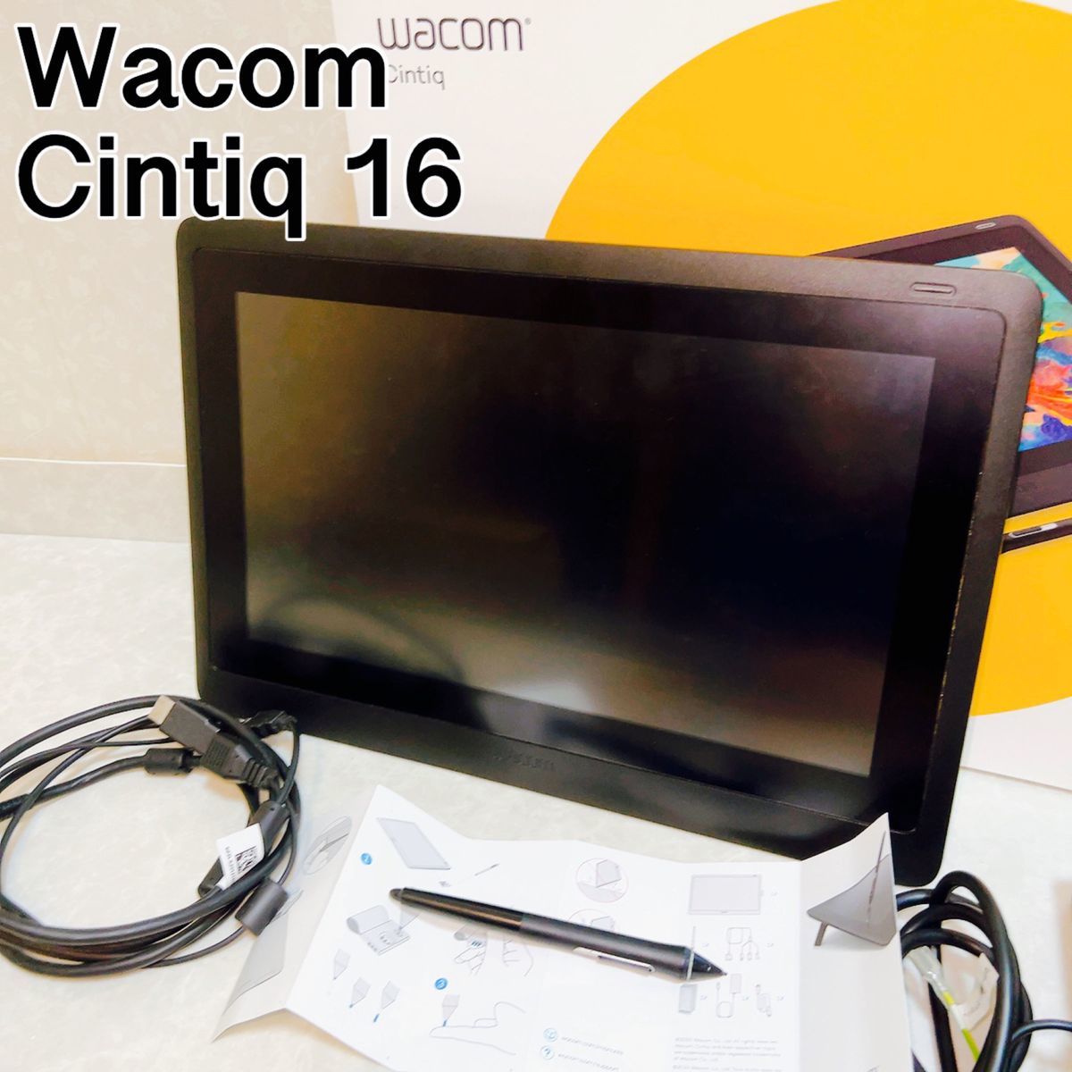 Wacom ワコム Cintiq 16 DTK1660K0D-