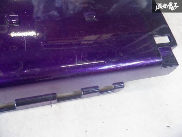 日産 純正 Z33 フェアレディZ 前期 リア ストラット カバー パネル 93130-CD000 紫系塗装 割れなし 即納 棚2F-Q-4の画像5
