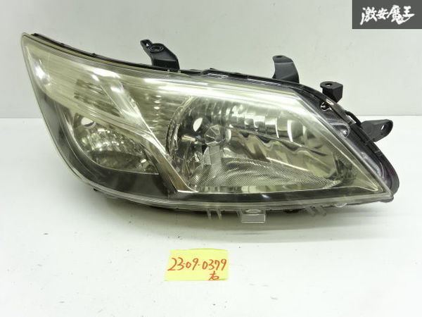 スバル 純正 YA5 YAM エクシーガ 後期 HID ヘッドライト ヘッドランプ ユニット 右 右側 運転席側 ICHIKOH 1861 割れ無し 即納 棚14-4_画像1