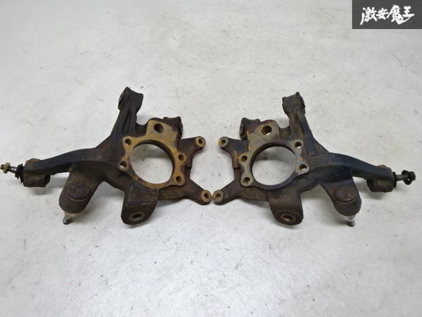 日産 純正 HCR32 R32 スカイライン リア リヤ ナックル 左右 8FL/8FR 修理 加工用に NISSAN parts S14 S15 R33 S13 棚H-4_画像7