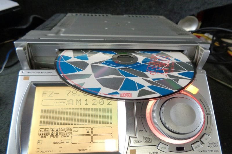 KENWOOD ケンウッド CD/MDデッキ プレーヤー DSP 2DIN レトロ 旧 KENWOOD ケンウッド CD/MDデッキ プレーヤー DSP 2DIN レトロ 旧