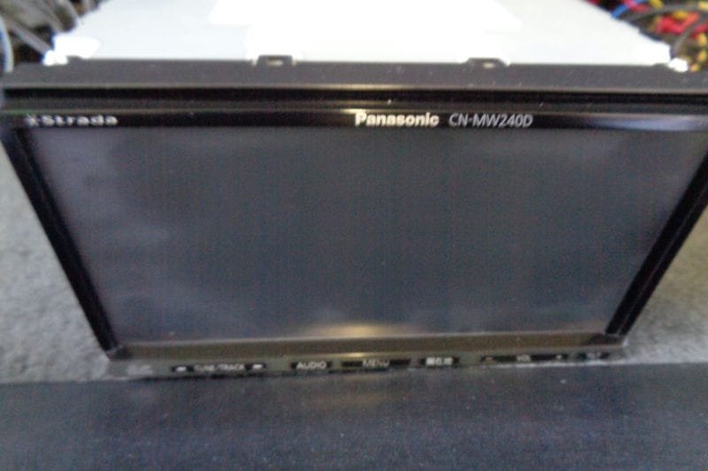 Panasonic パナソニック Strada ストラーダ メモリーナビ SDナビ フルセグTV DVD USB CN-HW240D B05202-GYA80_画像6