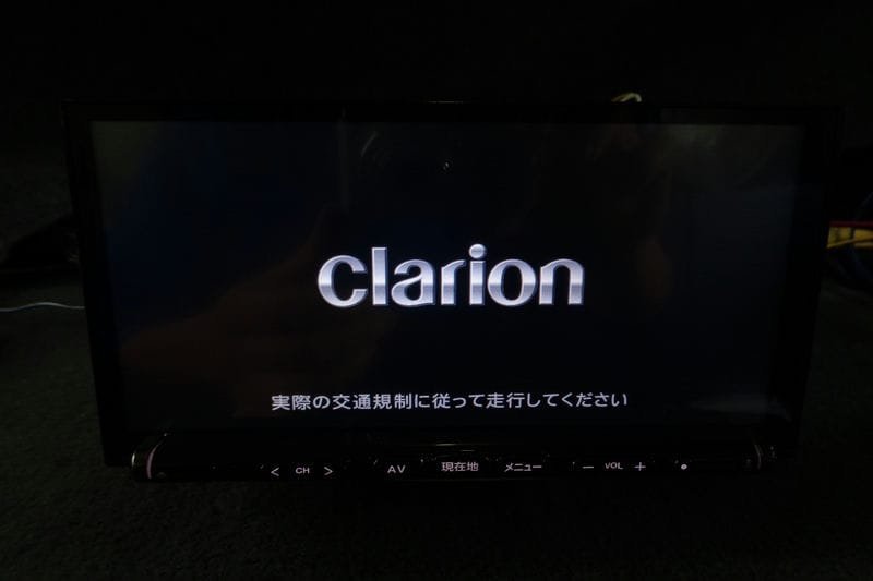 Clarion クラリオン 地図SD2019年 メモリーナビ Bluetooth 対応 フルセグ DVD USB 日産純正 バックカメラ 付 NX716 B05383-GYA80
