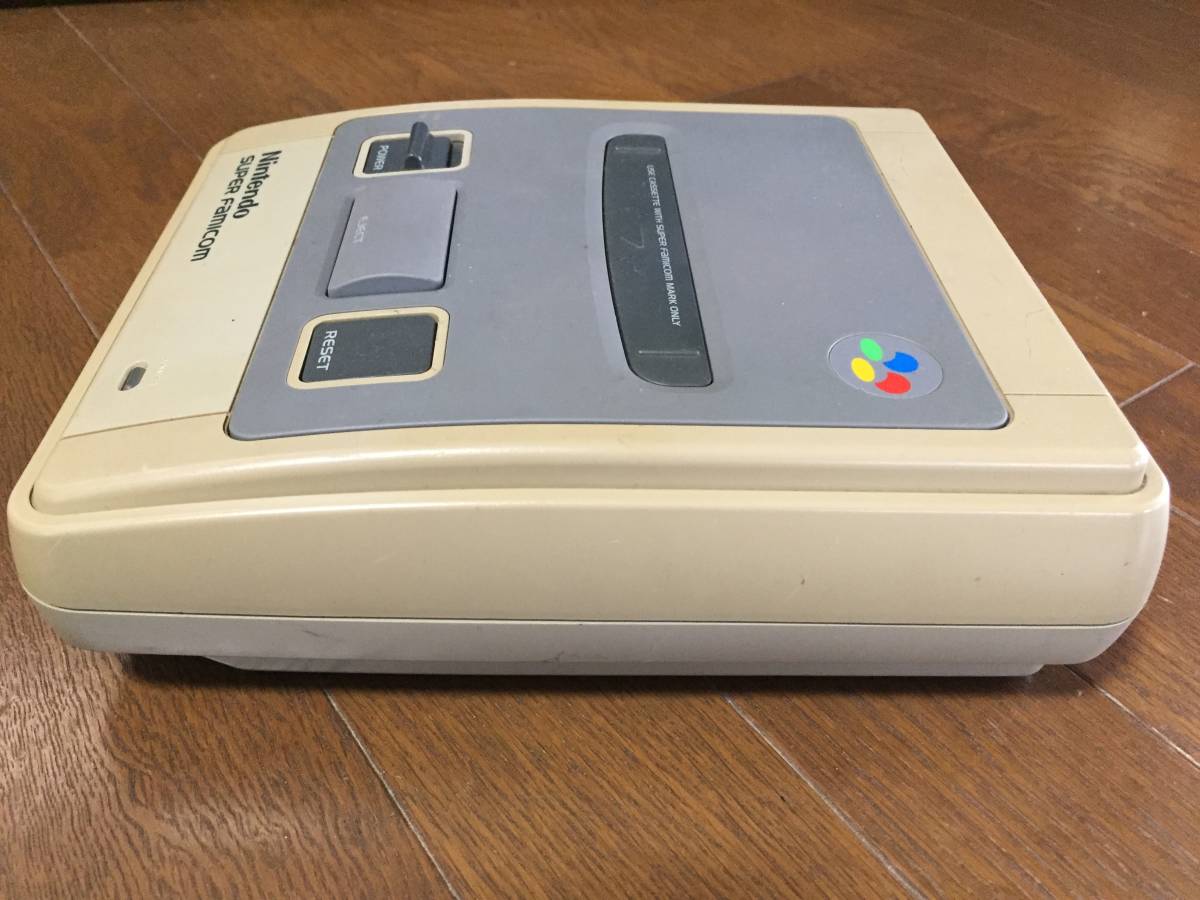 [ Super Famicom ] Nintendo game machine body soft 6 piece attaching Famicom electrification verification settled not yet operation verification Junk * old hour house *