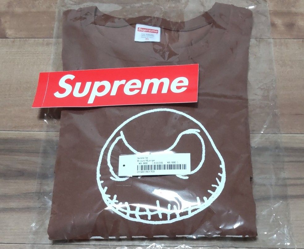 Supreme Skeleton Tee XL スケルトン 23 aw fw Tシャツ シュプリーム ディズニー ジャック