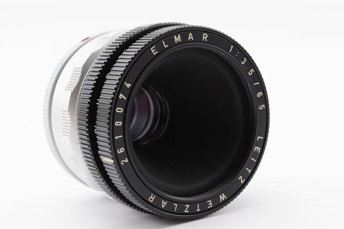 新作グッ F3.5 65mm Elmar Leitz Leica 13838 ライカ エルマー Viso用