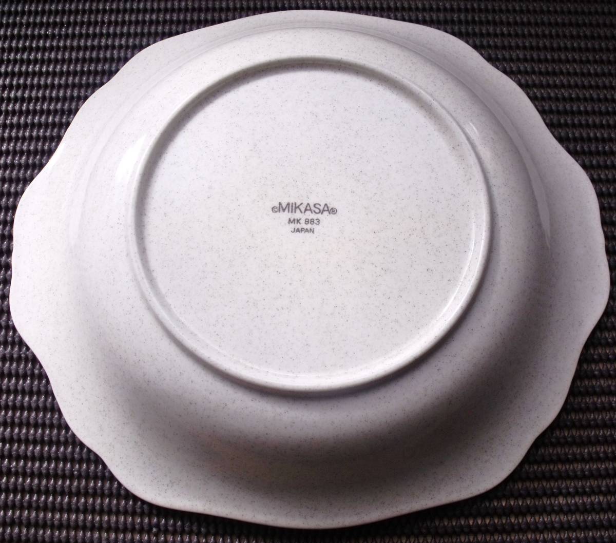 ミカサ　 MIKASA　食器　約24.5cmプレート5枚セット　フルーツ柄　ヴィンテージ_画像3