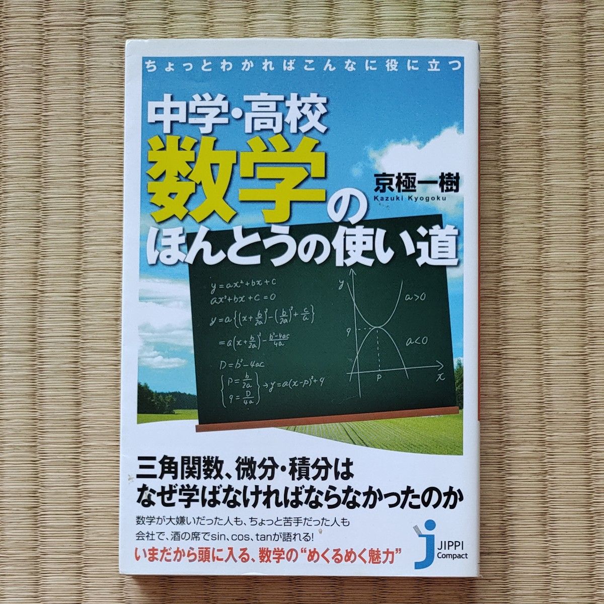 美本　中学・高校数学のほんとうの使い道　京極一樹 著