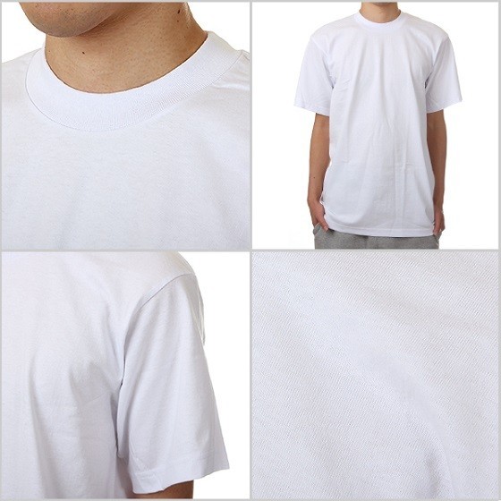 4XL 新品 PRO5 プロファイブ プレーン 無地 Tシャツ 半袖 ホワイト 白 プロクラブ US オーバーサイズ アメージング 大きいサイズ 特大_画像6