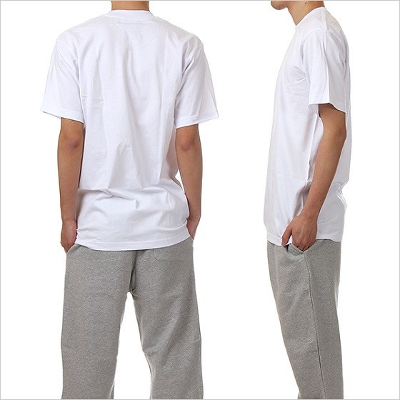 4XL 新品 PRO5 プロファイブ プレーン 無地 Tシャツ 半袖 ホワイト 白 プロクラブ US オーバーサイズ アメージング 大きいサイズ 特大_画像5