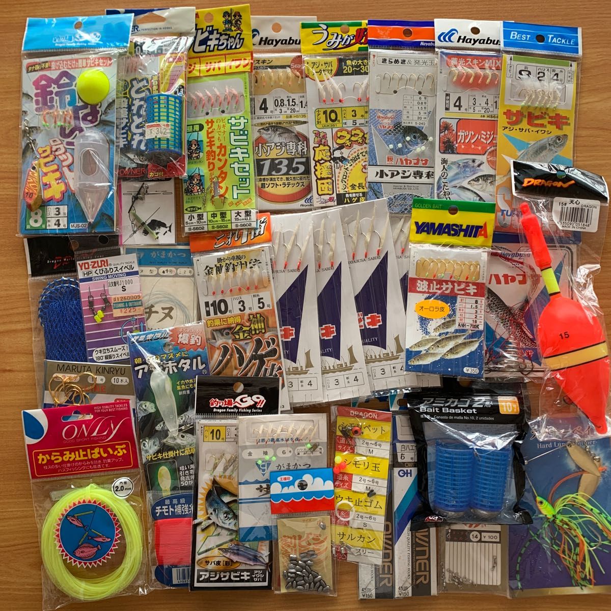 釣具(1) ウキ釣 投げ釣 サビキ 海 仕掛 パイプ アジホタル ベイト スイベル オモリ 小アジ専科 まとめ売り ボックス詰込み