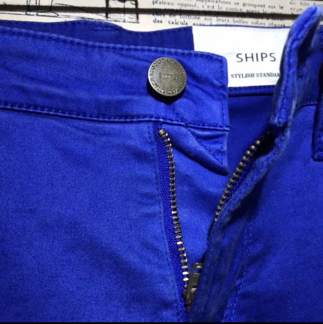 SHIPS シップス スキニーストレッチパンツ S_画像5