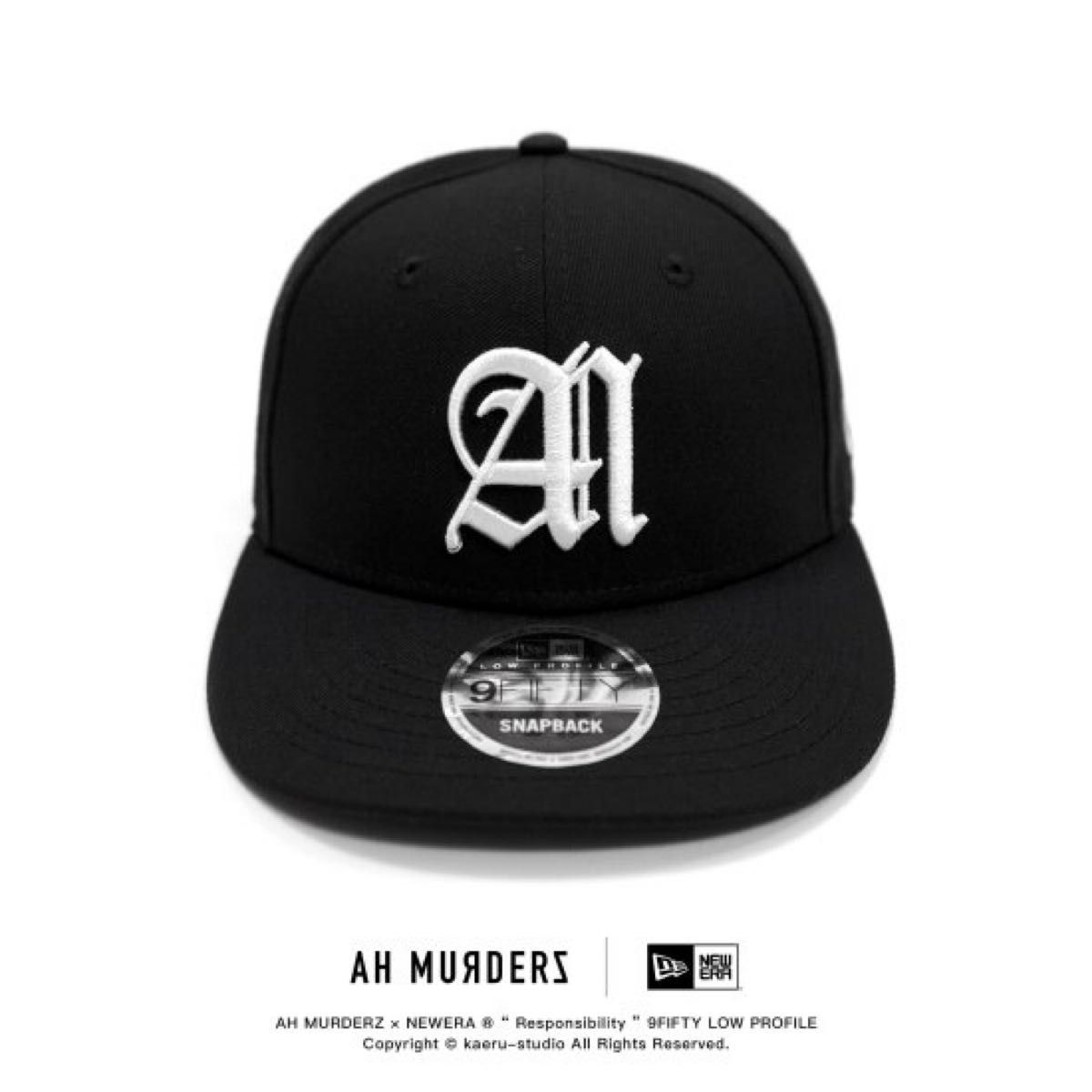 新品未使用 AH MURDERZ × NEWERA“ Responsibility ” 9FIFTY LOW