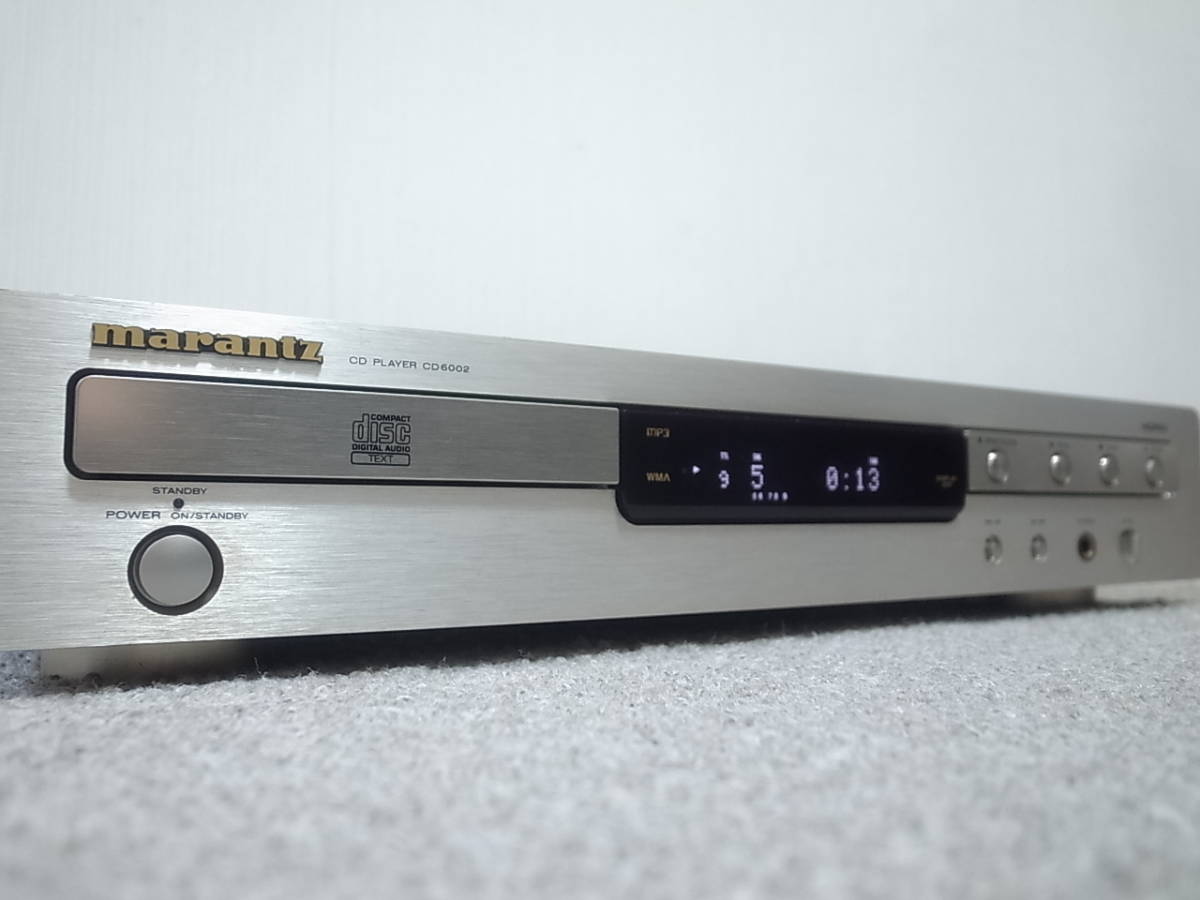 高音質でCDを】marantz CD6002 美品良好 シーラスロジック製DAC搭載