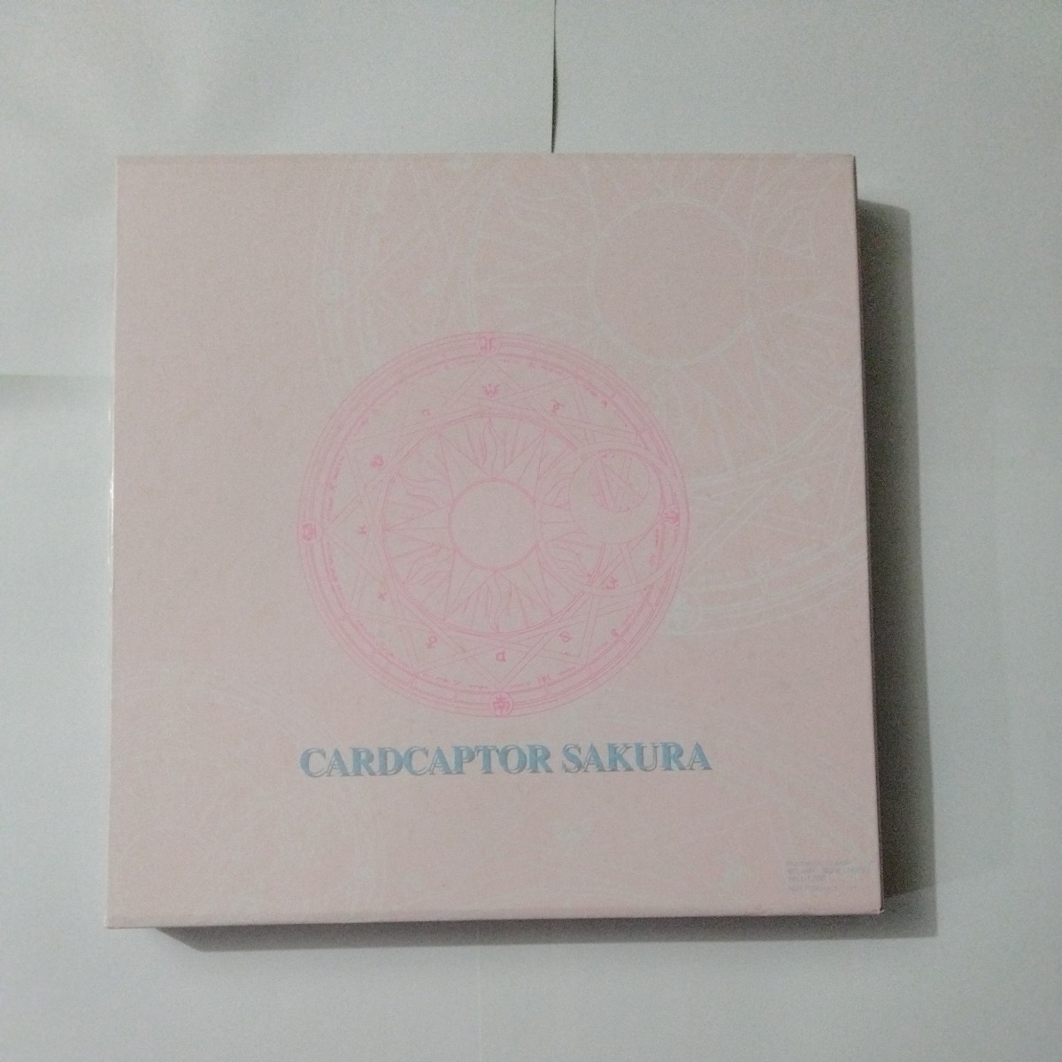  Cardcaptor Sakura 1~9 volume 35 story LD laser disk storage BOX the first times with special favor secondhand goods box scratch equipped beautiful goods . reproduction is possible . is unknown 